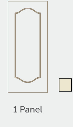 1 Panel Door illustration