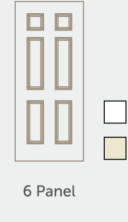 6 Panel Door illustration