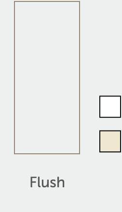 Flush Door illustration